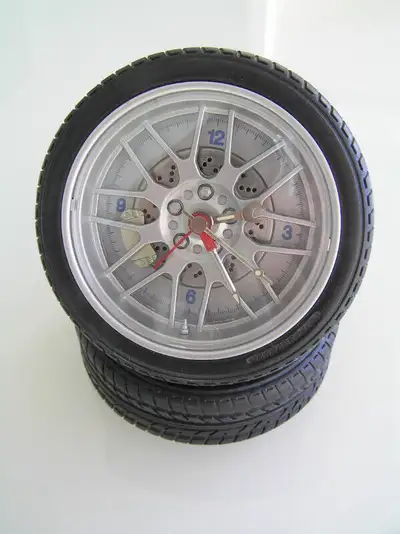 Tire Model Desk Top Clock, View more