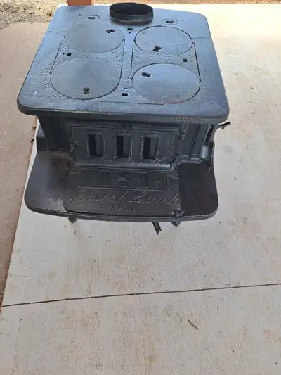 1877 Jewel Cook Stove No. 90 - Black - Totally refinished. $700
