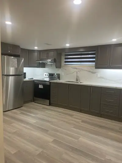 Aug 1-full furnished bsmt-$2,500+40% utility