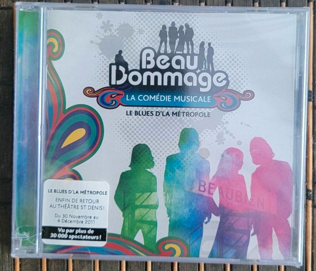 CD musique Beau Dommage la comédie musical le blues d'la métropo dans CD, DVD et Blu-ray  à Saint-Hyacinthe