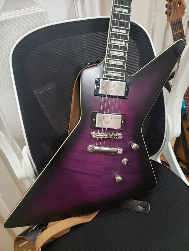 Epiphone Extura Purple Tiger in Guitars in Fredericton