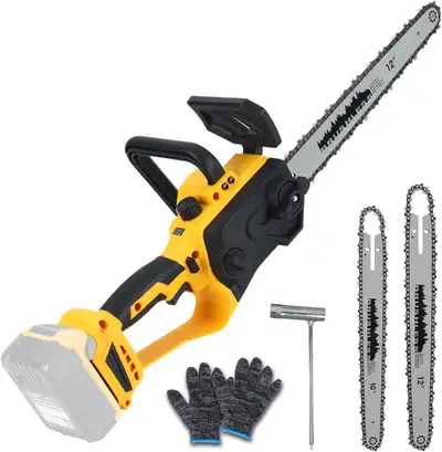 Cordless Chainsaw Compatible for Dewalt 20V Battery, View more