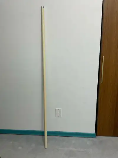 Covered Metal Shower curtain rod with 12 hooks for hanging curtain . Does not come with mounting bra...