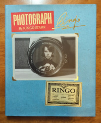 Ringo Starr - "PHOTOGRAPHS" Coffee Table Book. Read Once.