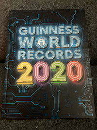  Guinness Book of World Records 2020 Hardcover never read