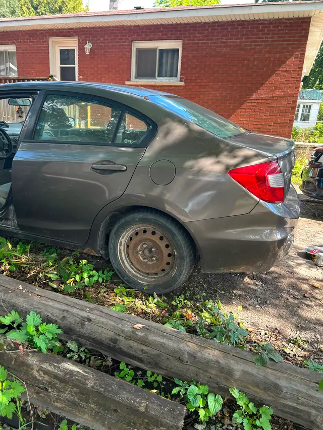 2012 civic as is