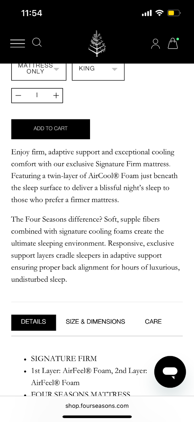 ✨✨Matelas Four Seasons King Size – Luxe & Confort – Comme Neuf✨✨ in Beds & Mattresses in City of Montréal - Image 6