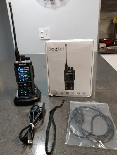 Radtel RT-880G GPS/APRS 10w Multi Band Ham Radio HF UHF VHF Dual Band with AM USB LSB CW CB LW MW SW...