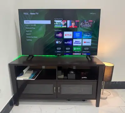 TCL 50” roku smart tv, View more