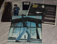 All for $20 - Lot of 3 Billy Joel Vinyl LPs / please read descri