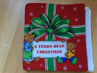 Christmas Cloth book: A Teddy Bear Christmas $10 baby & kids