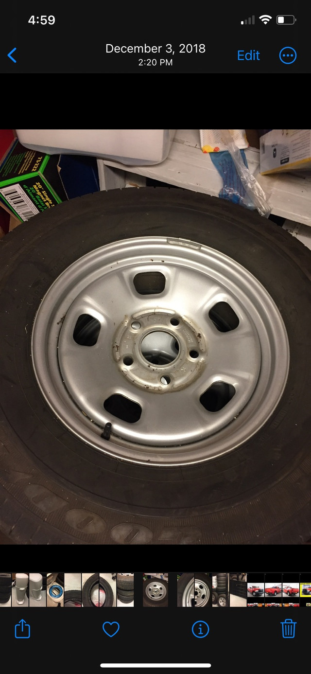 Set of 265/70/17 tires on factory rims in Tires & Rims in Ottawa - Image 2