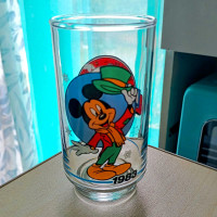 Vintage 1983 - Disney Mickey Mouse 1928-1988 Collectible glass