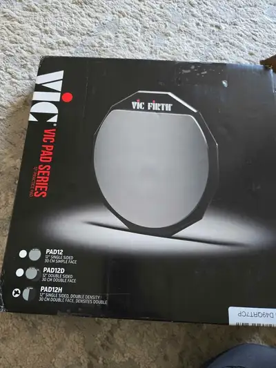 Vic Firth 12" Dual Surface Training Mat, View more