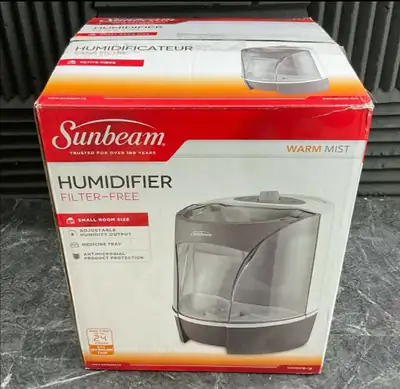 Sunbeam SWM6000-CN Filter-free Warm Mist Humidifier, View more