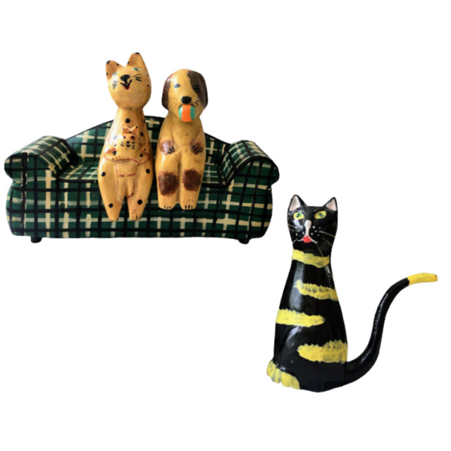 Petite décoration chat & chien sur canapé dans Décoration intérieure et accessoires  à Saint-Hyacinthe - Image 4