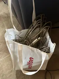 Bag of hangers 