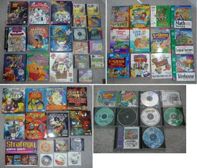 *** NOTE: Must have Windows 3.1/95, Macintosh, or an emulator for your computer to run these games....