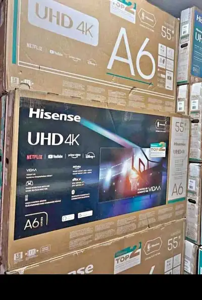 Hisense A6 55 inch UHD 4K TV, View more