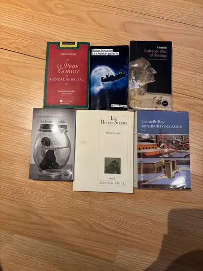 collection de livres français , View more