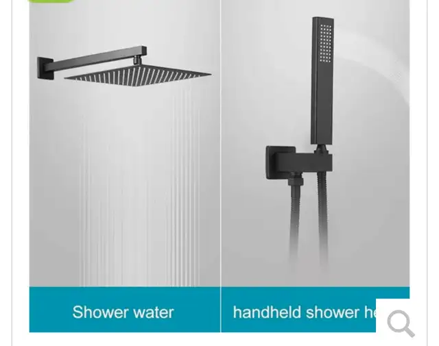 BEAUTIFUL NEW DUAL MOUNT SHOWER SYSTEM  in Plumbing, Sinks, Toilets & Showers in Saskatoon - Image 6