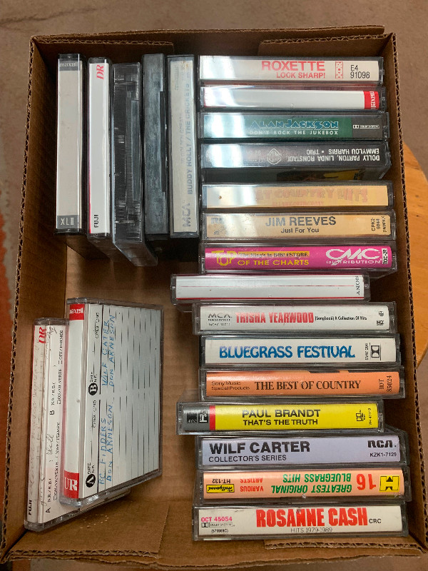 Cassette tapes in Arts & Collectibles in Prince George