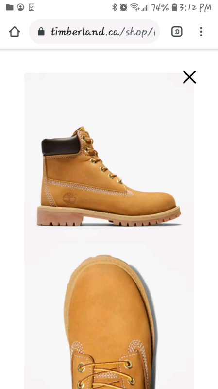 Timberland Premium 6 inch waterproof boots in Kids & Youth in City of Toronto - Image 2
