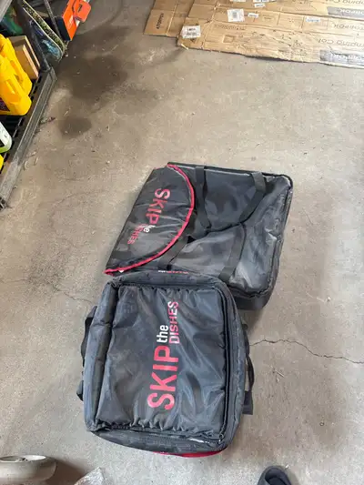 Money maker bag Good condition no rips zipper is good.