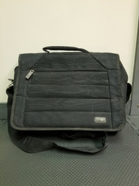 Black Chrome Book/Laptop Bag