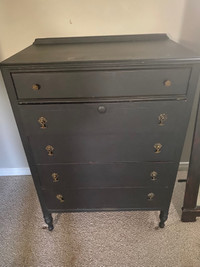 Antique Dresser & Tall Boy 