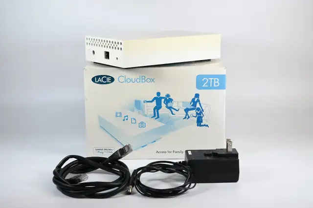 LaCie CloudBox 2TB Home Network Hard Drive NAS Storage Access in Networking in City of Toronto - Image 3