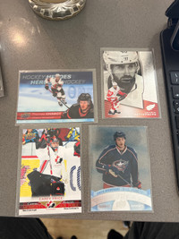 Carte hockey tim Horton variée 