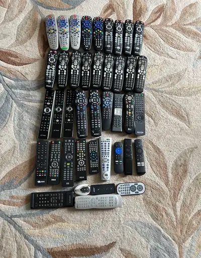 TV Remotes – Bell, Shaw, Telus, RCA, Samsung, Sony Description: Selling a collection of remote contr...