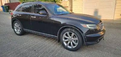 Looking to sell or trade 2003 infiniti fx45 Runs and drives great 224200km with the powerful v8 Pwr...