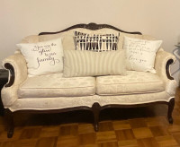 Price drop French Provincial Loveseat $650 OBO