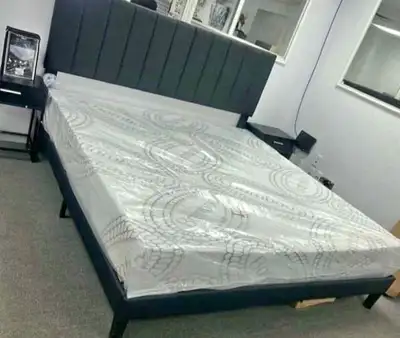 Bed Frame Queen Size - Brand New, View more