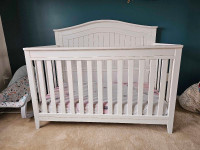 White Convertible Crib