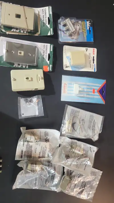 New- Wall Phone Jack Cover, Filter, other items, View more
