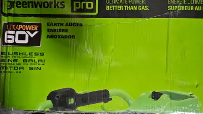 Greenworks Cordless Earth Auger and Snow Shovel, View more