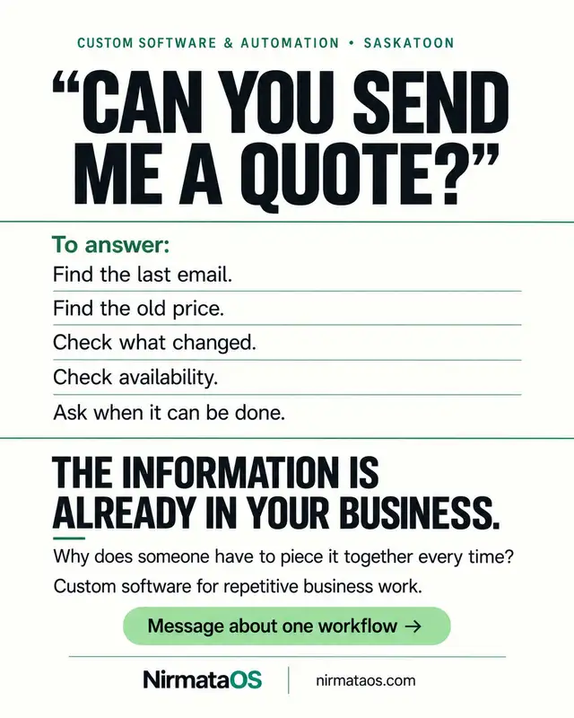 Too Much Manual Work? Custom Software for Saskatoon Businesses