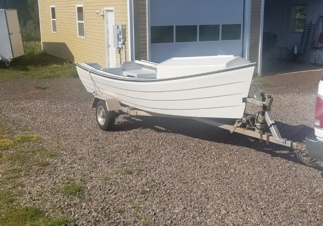 2019 dory and outboard and trailer in Boat Parts, Trailers & Accessories in Summerside - Image 4