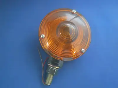 Farm Tractor or Equipment Round Fender And Cab Mount Warning Light with 4" Lens. Fits numerous appli...