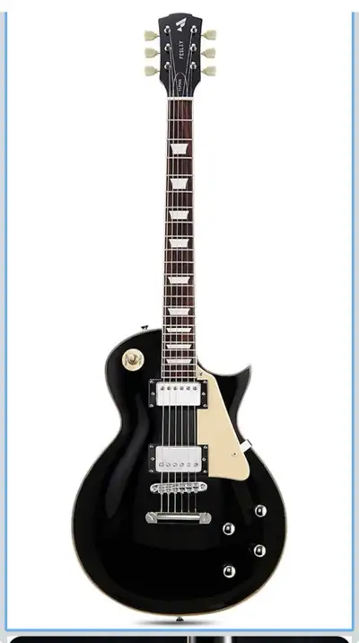 Fesley LP Electric Guitar with Arched Top: 39" Solid Body Electr, View more