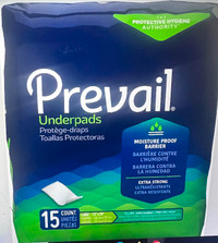 PERVAIL UNDERPADS SUPER ABSORBENT ADULT PADS, 30 PADS $35