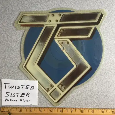 TWISTED SISTER -Special Shaped Vinyl PICTURE DISC 1983 Record, View more