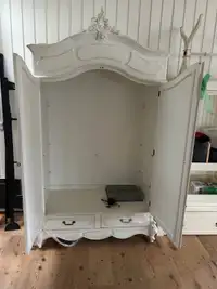 Beautiful white armoire 