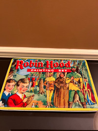 Vintage ROBIN HOOD PAINTING SET 