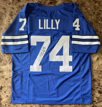 Bob Lilly Autographed Jersey w/ COA!