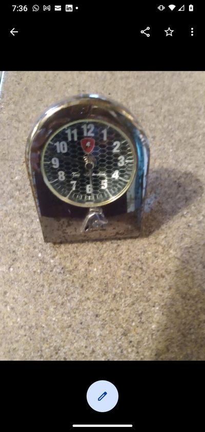 Tonino Lamborghini travel clock, View more