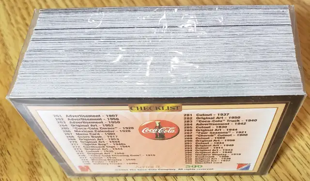 1994 COCA COLA COLLECTOR CARDS - SERIES 3 - NEW in Arts & Collectibles in Laval / North Shore - Image 4
